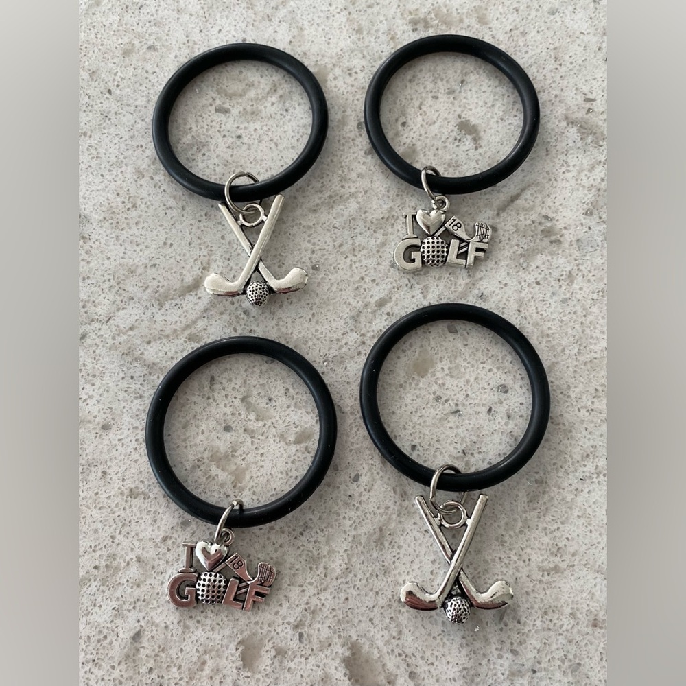 Golf Bottle Charms
